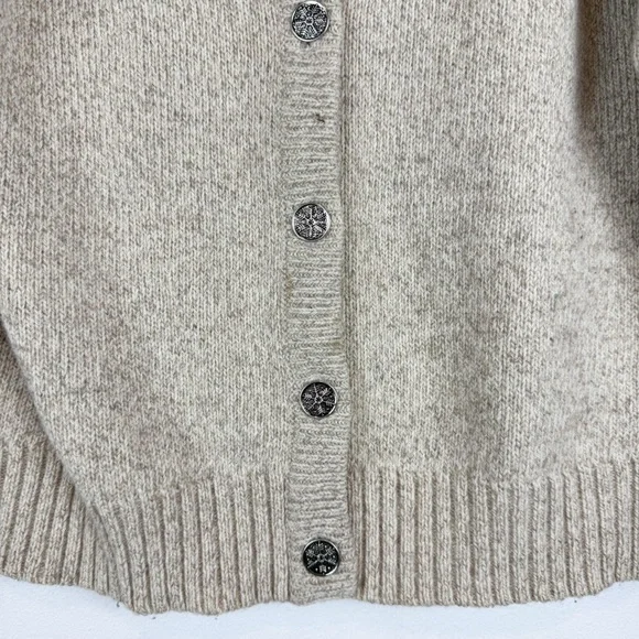 (2) Bundle Vintage Eddie Bauer Wool Fair Isle Cardigan Sweater Size Medium - Picture 11 of 15